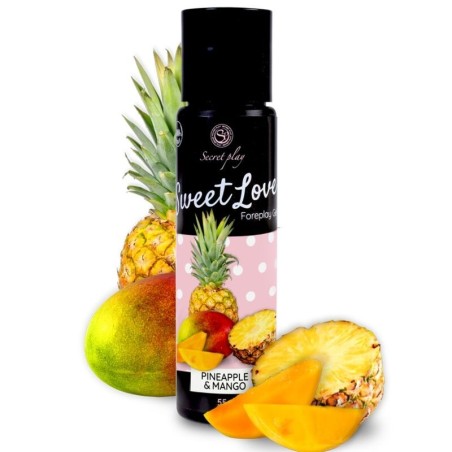 SECRETPLAY - MANGO and PINEAPPLE GEL SWEET LOVE 60 ML