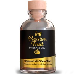 INTT MASSAGE and ORAL SEX - GEL DE MASAJE SABOR A FRUTA DE LA PASIÓN EFECTO CALOR