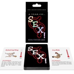 KHEPER GAMES - JUEGO DE CARTAS POSTURAS SEXUALES UN AÑO DE...SEXO EN