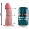 ROCKARMY - ARNES DUAL DENSITY TIGER DILDO REALISTA 14 CM -O- 4.46 CM