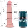 ROCKARMY - HARNESS LIQUID SILICONE DILDO PREMIUM AVENGER 19 CM -O- 3.98 CM
