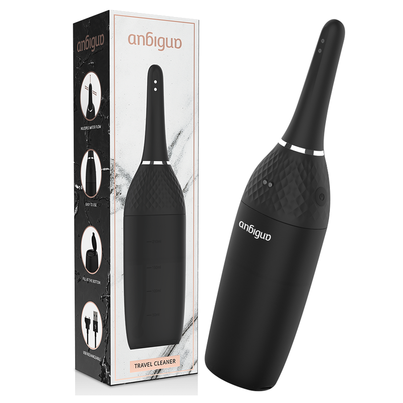 ANBIGUO - ULTIMATE LIMPIADOR ANAL AUTOMÁTICO 5 INTENSIDADES