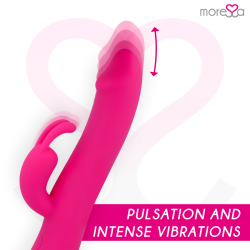 MORESSA - MOLLY IMPULSOR UPandDOWN Y POTENTE VIBRACIÓN PREMIUM SILICONE RECARGABLE