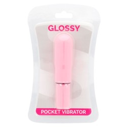 GLOSSY - POCKET VIBRADOR ROSA