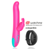 HAPPY LOKY - PLUTO RABBIT VIBRATOR and ROTATOR COMPATIBLE CON WATCHME WIRELESS TECHNOLOGY