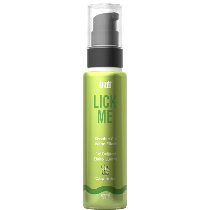INTT - LICK ME GEL COMESTIBLE SABOR CAIPIRINHA EFECTO CALOR INTT - LICK ME GEL COMESTIBLE SABOR CAIPIRINHA EFECTO CALOR