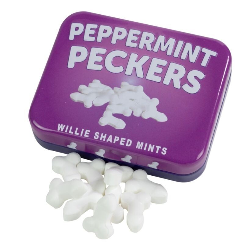 SPENCER and FLEETWOOD - CARAMELOS MENTA SIN AZUCAR FORMA PENES