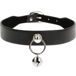 COQUETTE CHIC DESIRE - COLLAR CUERO VEGANO ACCESORIO WOMAN CASCABEL-ARO