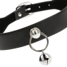 COQUETTE CHIC DESIRE - COLLAR CUERO VEGANO ACCESORIO WOMAN CASCABEL-ARO