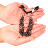 KINK - PINZAS PARA PEZONES CON TRIPLE CADENA NEGRO 20-23-28 CM