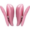 PRETTY LOVE - CAILEY PINZAS PARA PEZONES 10 VIBRACIONES CONTROL REMOTO ROSA