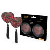 COQUETTE CHIC DESIRE - CUBRE PEZONES ROJO - NEGRO