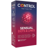 CONTROL - SENSUAL DOTS and LINES PUNTOS Y ESTRIAS 12 UDS