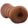 FETISH FANTASY EXTREME - MASTURBADOR REALÍSTICO DOBLE ENTRADA VAGINA and ANO MARRÓN
