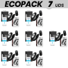 ECOPACK 7 UDS - BRILLY GLAM COUPLE PULSING and VIBRATING CONTROL REMOTO