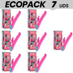 ECOPACK 7 UDS - HAPPY LOKY PLUTO RABBIT VIBRATOR and ROTATOR COMPATIBLE CON WATCHME WIRELESS TECHNOLOGY