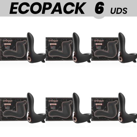 ECOPACK 6 UDS - ANBIGUO ARKADIO ESTIMULADOR GLANDE and PERINEO COMPATIBLE CON WATCHME WIRELESS TECHNOLOGY