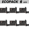 ECOPACK 6 UDS - ANBIGUO ARKADIO ESTIMULADOR GLANDE and PERINEO COMPATIBLE CON WATCHME WIRELESS TECHNOLOGY