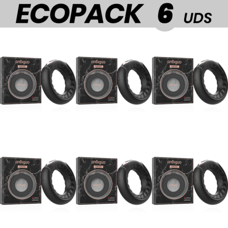 ECOPACK 6 UDS - ANBIGUO ADRIANO ANILLO VIBRADOR COMPATIBLE CON WATCHME WIRELESS TECHNOLOGY
