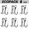 ECOPACK 6 UDS - INTENSE PUMP ONDAS ESTIMULADORAS PEZONES MUJER