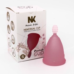 NINA KIKÍ - COPA MENSTRUAL TALLA S ROSA 6 1 GRATIS