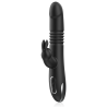 BLACKandSILVER - KENJI VIBRADOR RABBIT UP and DOWN COMPATIBLE CON WATCHME