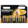 DURACELL - PLUS POWER PILA ALCALINA AA LR6 BLISTER8