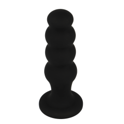 BLACKandSILVER - SCOTT PLUG ANAL SILICONA PREMIUM NEGRO