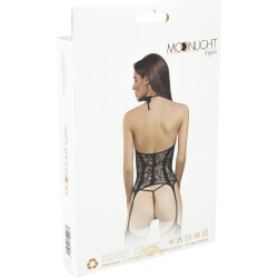 MOONLIGHT - MODELO 8 BODYSTOCKING NEGRO TALLA ÚNICA