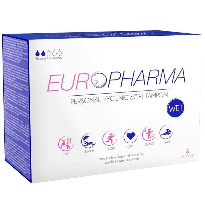 EUROPHARMA - TAMPONES ACTION 6 UNIDADES EUROPHARMA - TAMPONES ACTION 6 UNIDADES