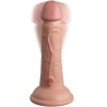 KING COCK - ÉLITE DILDO REALÍSTICO VIBRADOR and SILICONA 15.2 CM