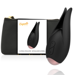 COQUETTE CHIC DESIRE - ESTIMULADOR CLÍTORIS NEGRO - GOLD FLOR