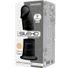 SILEXD - MODELO 2 PENE REALÍSTICO SILICONA PREMIUM SILEXPAN NEGRO 23 CM