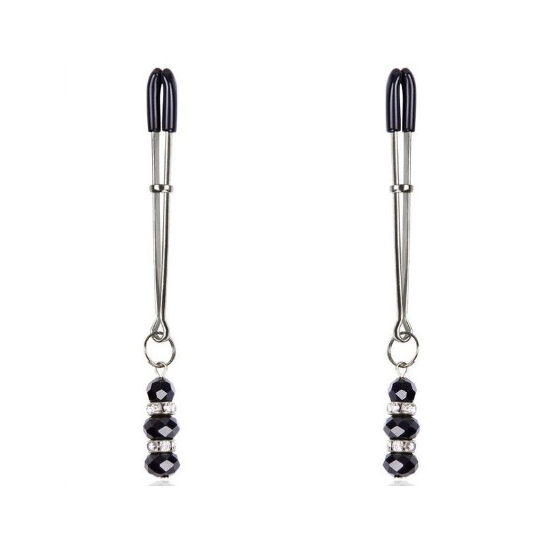 OHMAMA FETISH - PINZAS PEZONES CON PIEDRECITAS CRISTAL OHMAMA FETISH - PINZAS PEZONES CON PIEDRECITAS CRISTAL