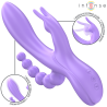 INTENSE - MIKO TRIPLE VIBRADOR RABBIT and ESTIMULADOR and ANAL 7 VIBRACIONES MORADO