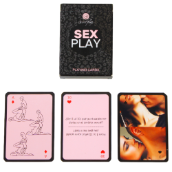 SECRETPLAY - JUEGO DE CARTAS SEX PLAY (ES-EN)