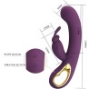 PRETTY LOVE - LIAM VIBRADOR RABBIT and ESTIMULADOR PUNTO G MORADO