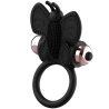 COQUETTE CHIC DESIRE - COCK RING BUTTERFLY ANILLO VIBRADOR NEGRO - GOLD