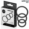 ADDICTED TOYS - SET DE ANILLOS SILICONA MODELO 2
