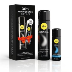 PJUR - SET 30TH ANIVERSARY PJUR ORIGINAL 100 ML PJUR AQUA 30 ML DE REGALO