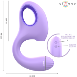 INTENSE - BAXTER VIBRADOR and ESTIMULADOR VIOLETA