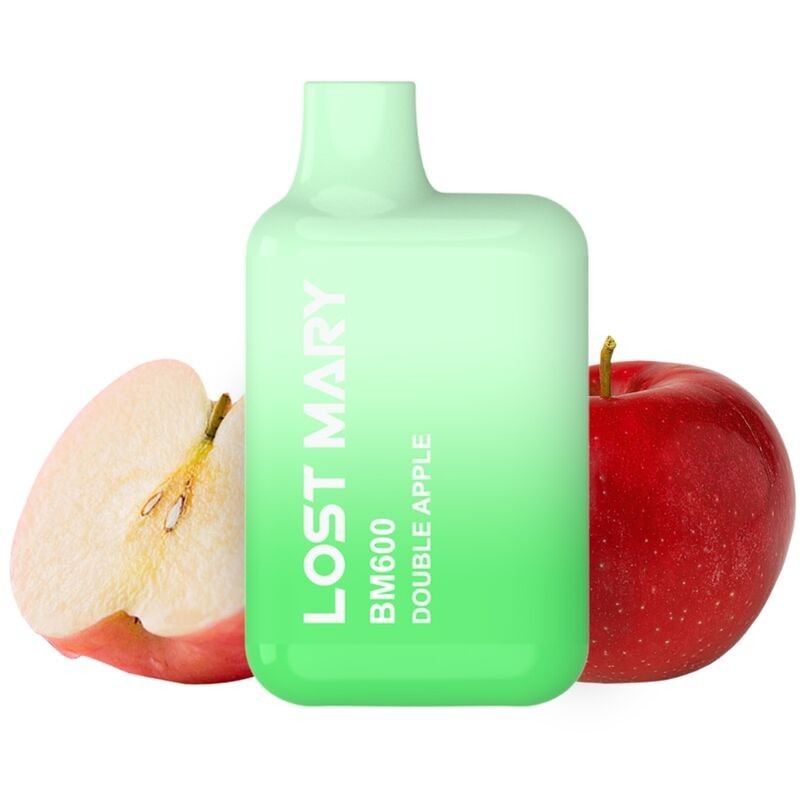 LOST MARY - BM600 VAPER NICOTINA 2 DESECHABLE SABOR DOBLE MANZANA
