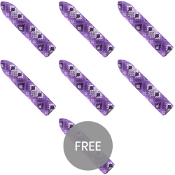 CUSTOM BULLETS - BALA RECARGABLE SNAKE LILA 10 INTENSIDADES 6 1 GRATIS