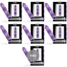 CUSTOM BULLETS - BALA RECARGABLE SNAKE LILA 10 INTENSIDADES 6 1 GRATIS
