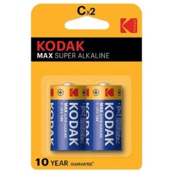 KODAK - MAX PILA ALCALINA C LR14 BLISTER2