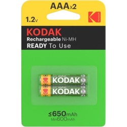 KODAK - PILA RECARGABLE HR03 AAA 650mAh BLISTER2