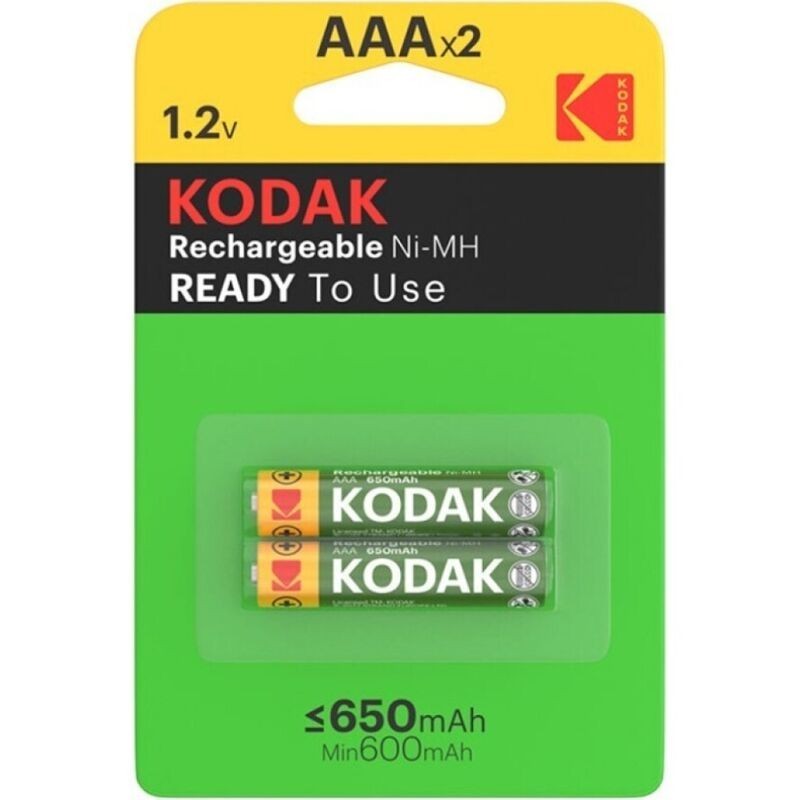 KODAK - PILA RECARGABLE HR03 AAA 650mAh BLISTER2