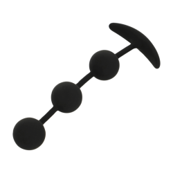 BLACKandSILVER - HARRY ROSARIO ANAL 3 ESFERAS SILICONA 14 CM