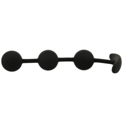 BLACKandSILVER - HARRY ROSARIO ANAL 3 ESFERAS SILICONA 14 CM