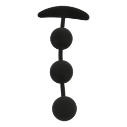 BLACKandSILVER - HARRY ROSARIO ANAL 3 ESFERAS SILICONA 14 CM